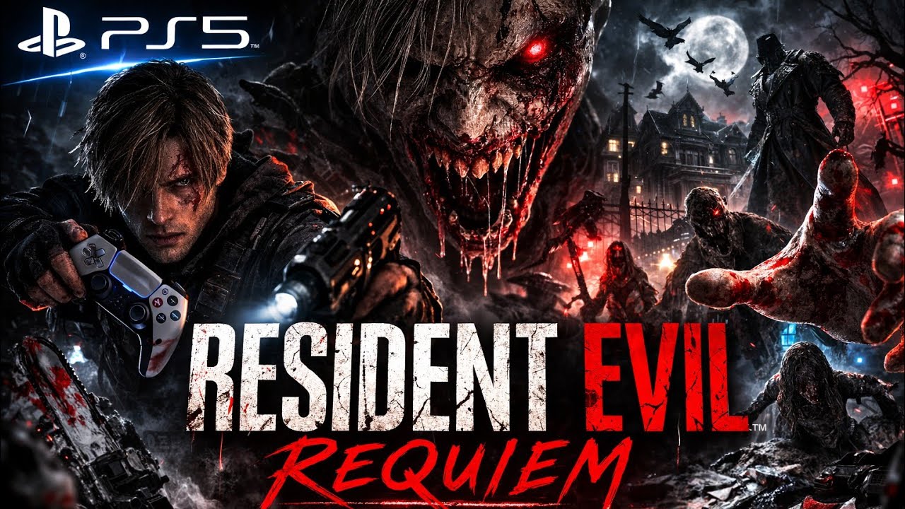 Resident Evil Requiem PS5 LIVE – This Horror Game Is INSANE 😱