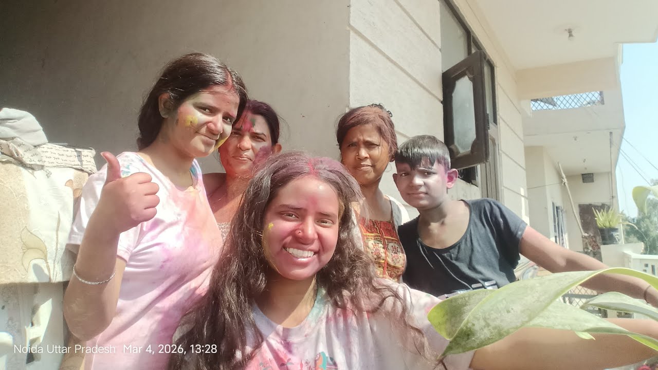 Holi celebration ☺️#holicolours#funny#holispecial#holidance#comedy#radhikasharma-v4z