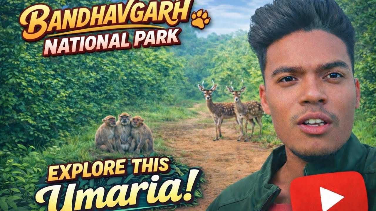 A Wild Adventure in Bandhavgarh National Park! #charan vlogs