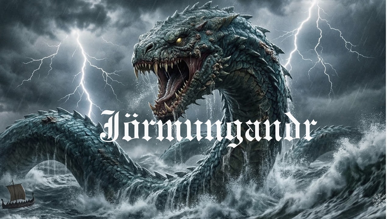 Jörmungandr: O Despertar da Serpente de Midgard - Epic Nordic Folk