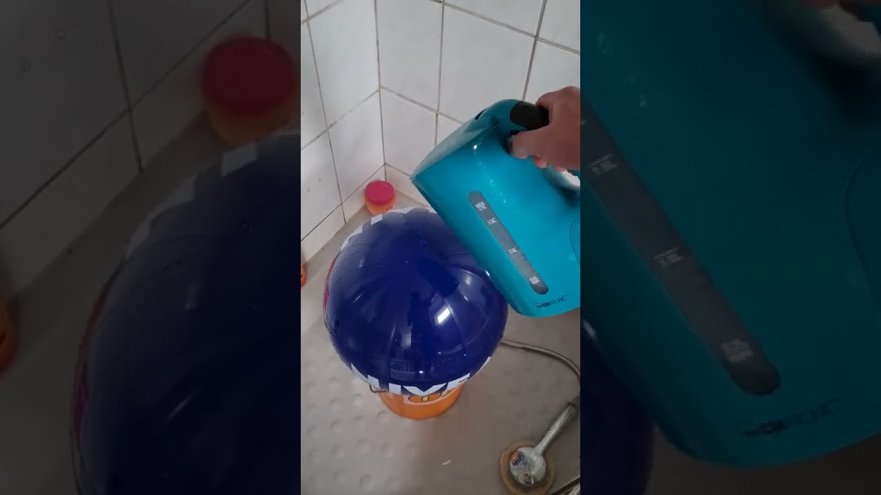 Wasserball wird abgebrüht.  non pop