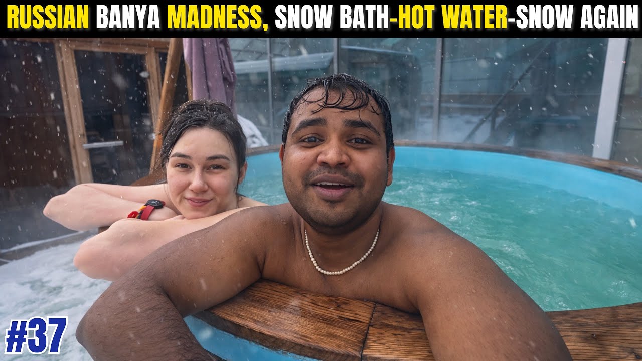 Russian 🇷🇺 Sauna,Banya experience! 