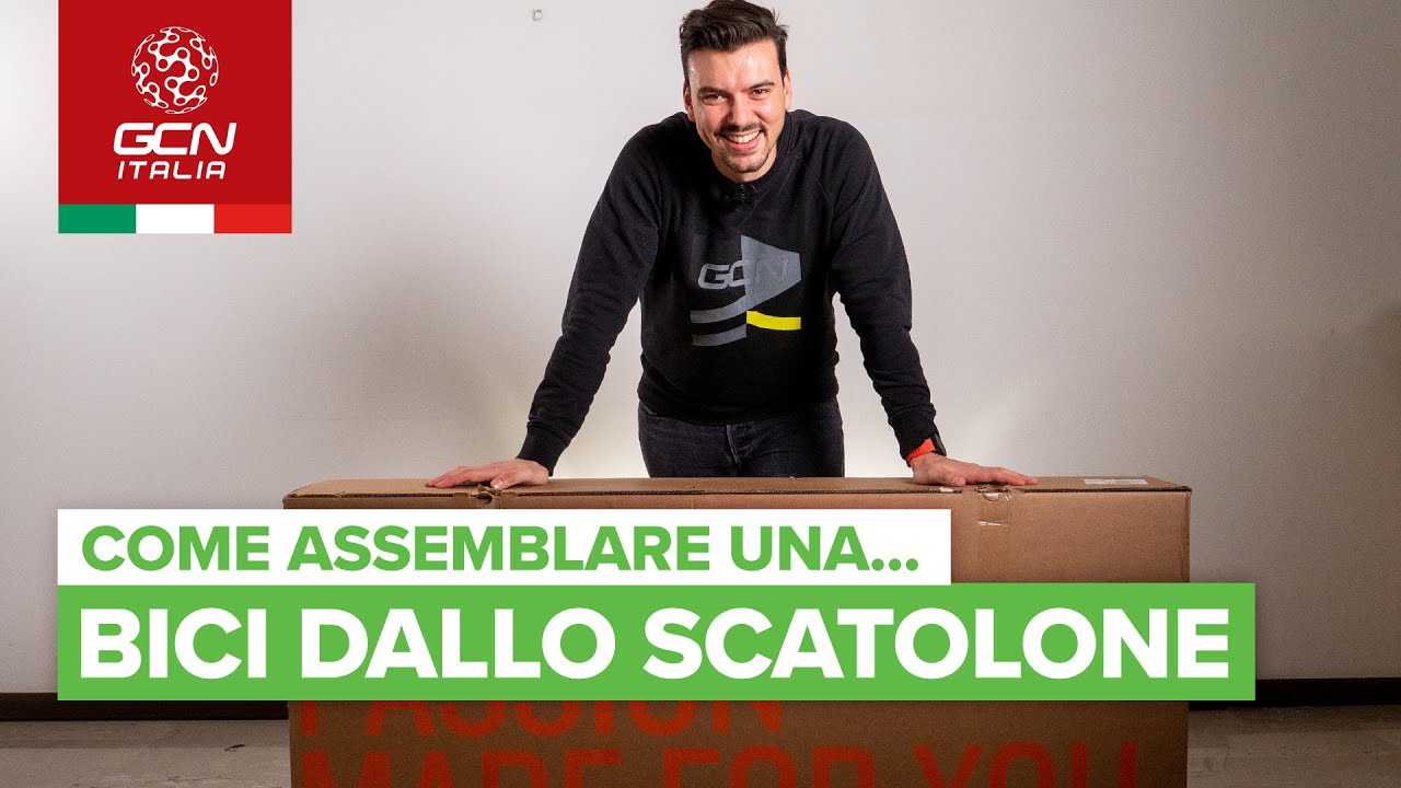 Come assemblare una bici arrivata nello scatolone | Manutenzione bici da strada