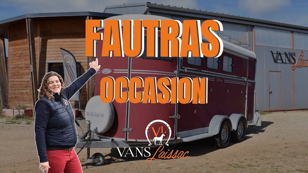 Vans Laissac - Fautras oblic 4 places chevaux sellerie - occasion bon état