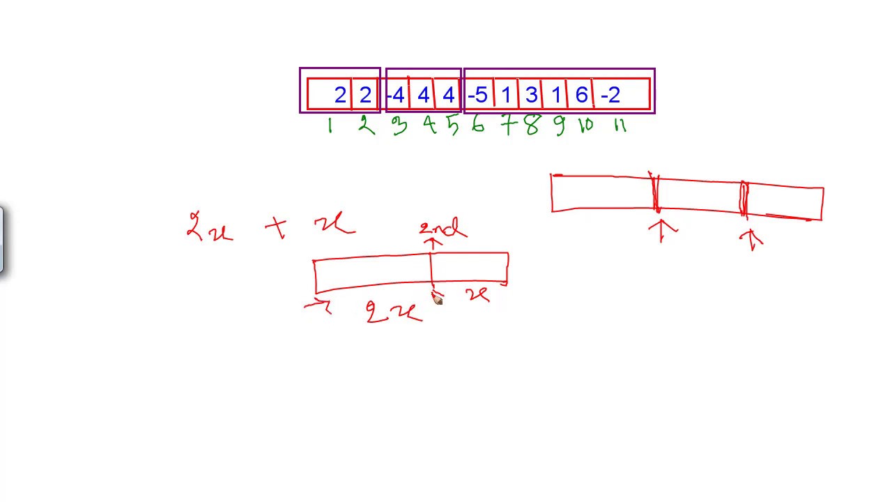 Codeforces 466C (Round 266) Tutorial in Bangla