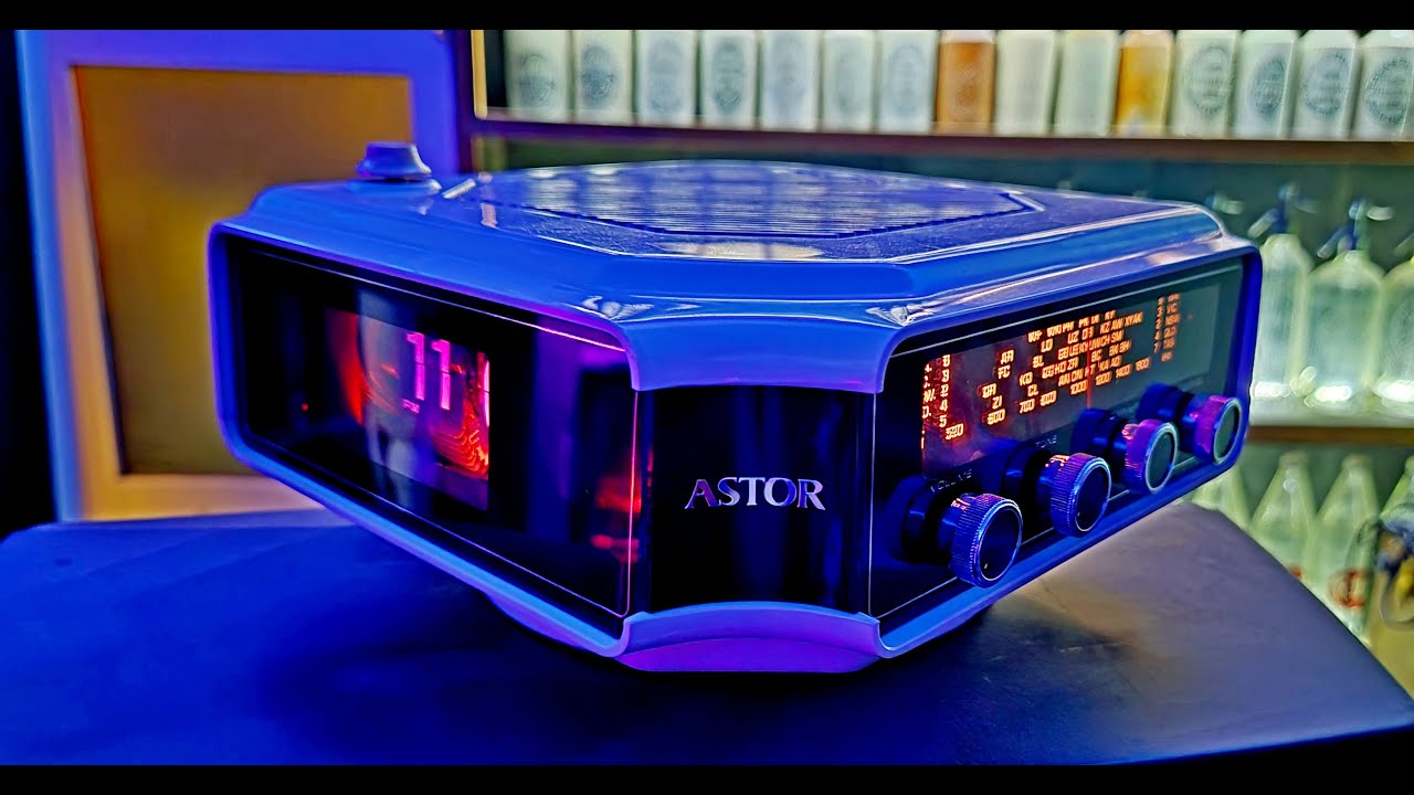 Astor MF029 1976 Flip Clock Radio Service
