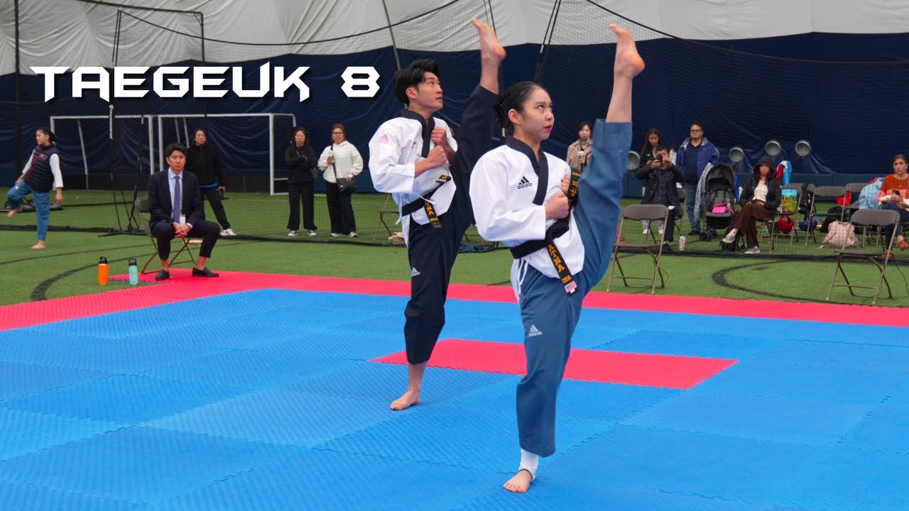 Taekwondo Taegeuk 8 Poomsae