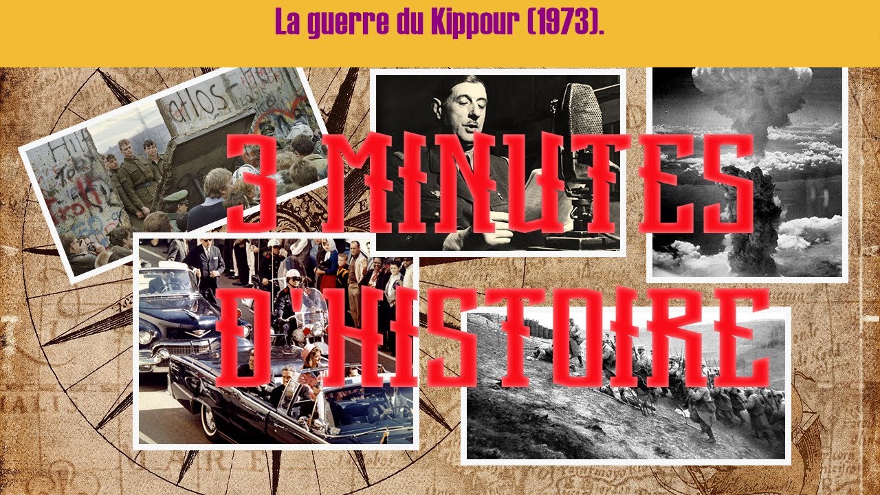 La guerre du kippour (1973). Les guerres israélo-arabes (4/4).