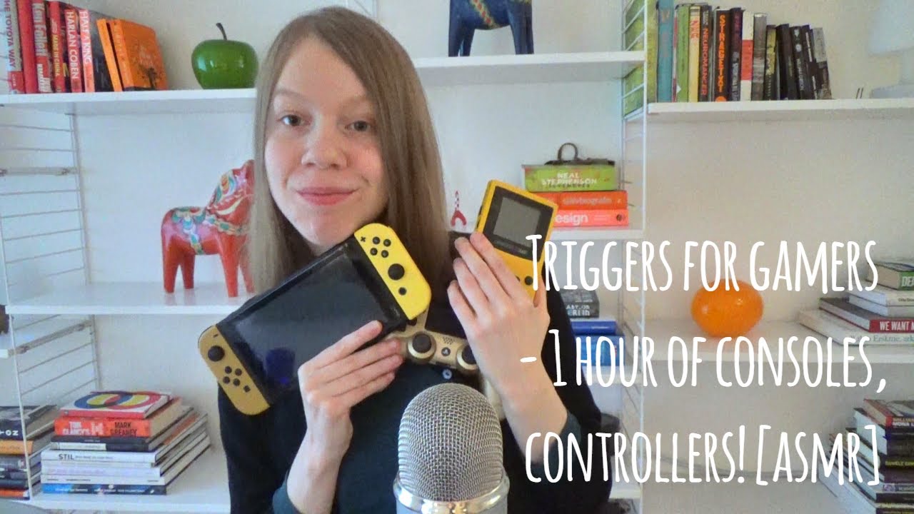 [ASMR] Triggers for the Gamers! (Controller Sounds, Show-and-Tell, Tapping, Scratching & more!)