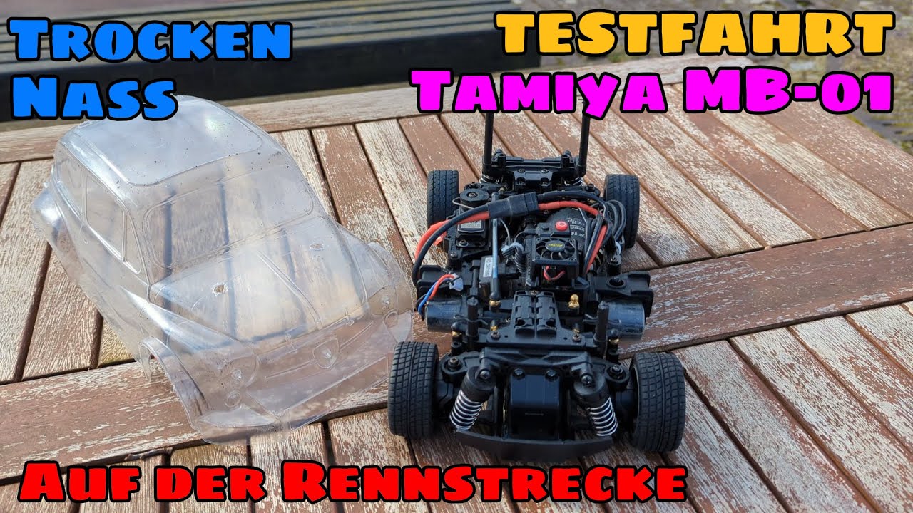Fahrtest Tamiya MB-01 beim TSV