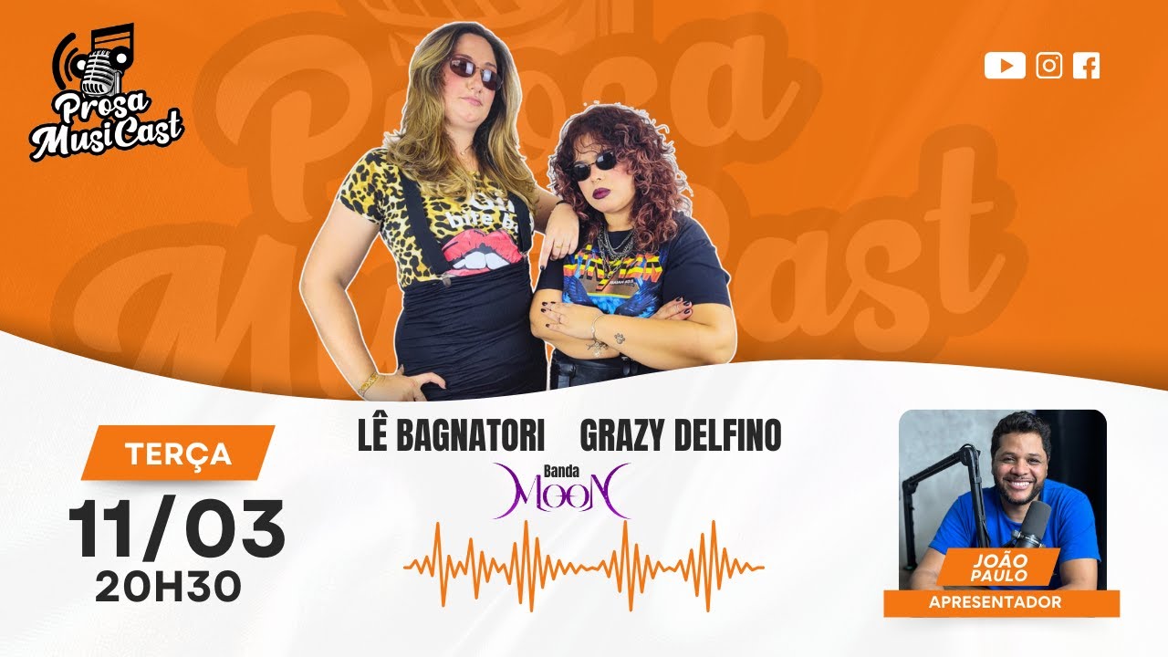 João Paulo apresenta Banda MOON com as Garotas do Rock