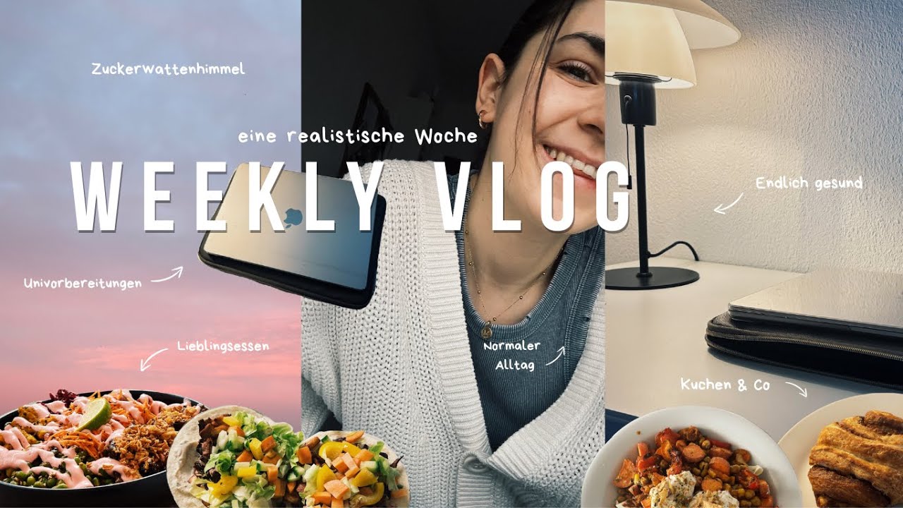 WEEKLY Vlog ✨💻- Mehr Realität: Das Leben ist oft einfach ganz normal 🫱🏻‍🫲🏼🧇