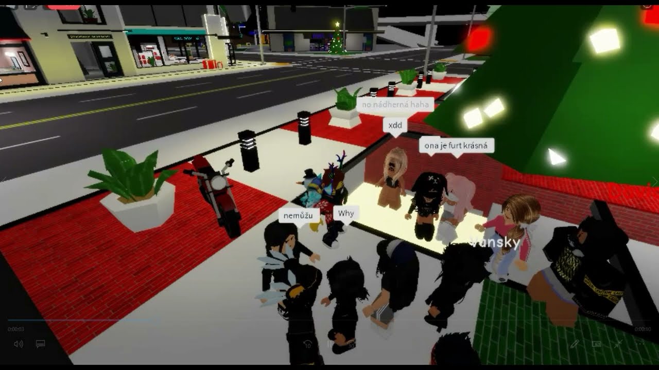 když se připoj&iacute;&scaron; do roblox brookhaven na CZ/SK server🤣 @synergy719