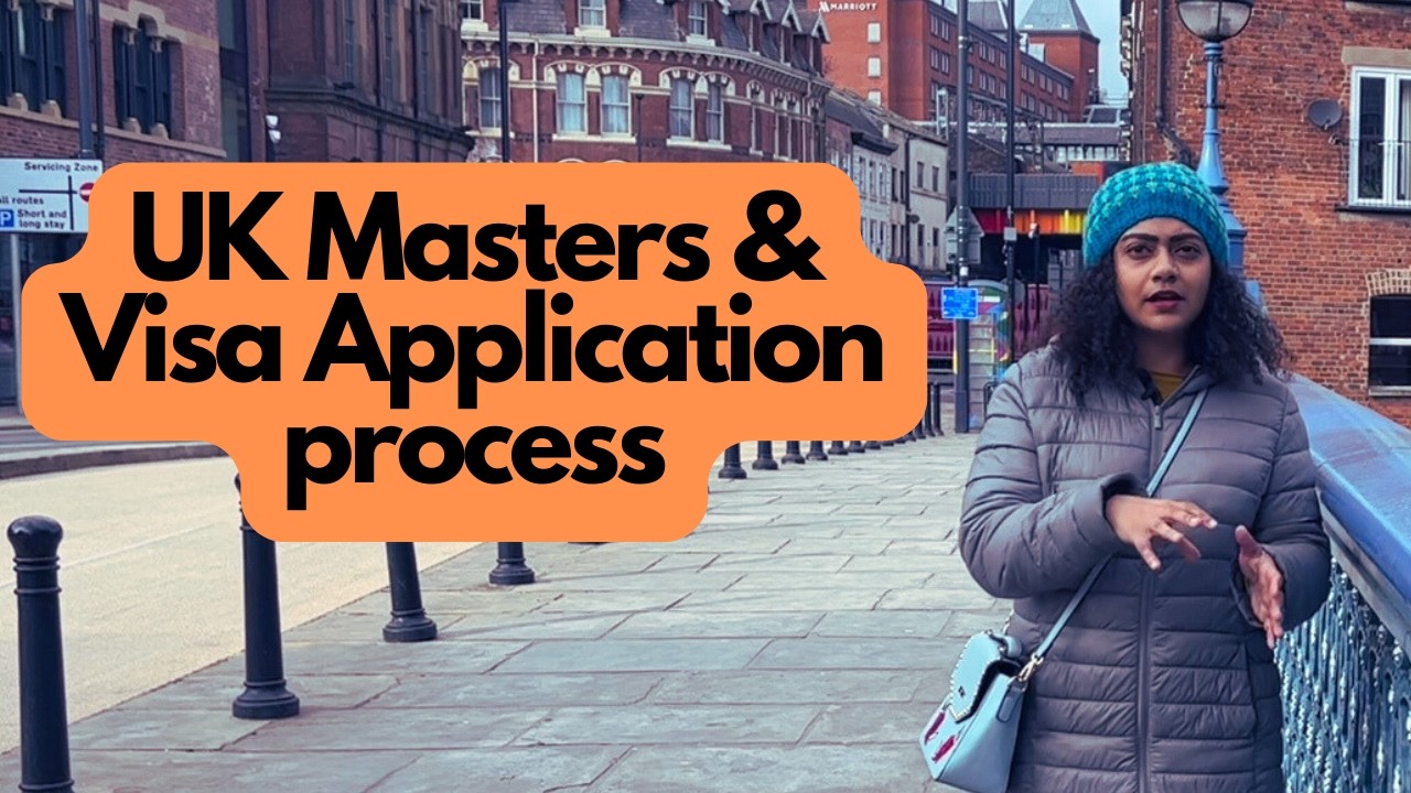 UK masters admission and visa process | Complete step-by-step guide