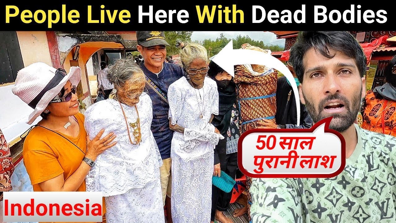 LIVING 24 HOURS WITH DEATH TRIBE | TORAJA INDONESIA |