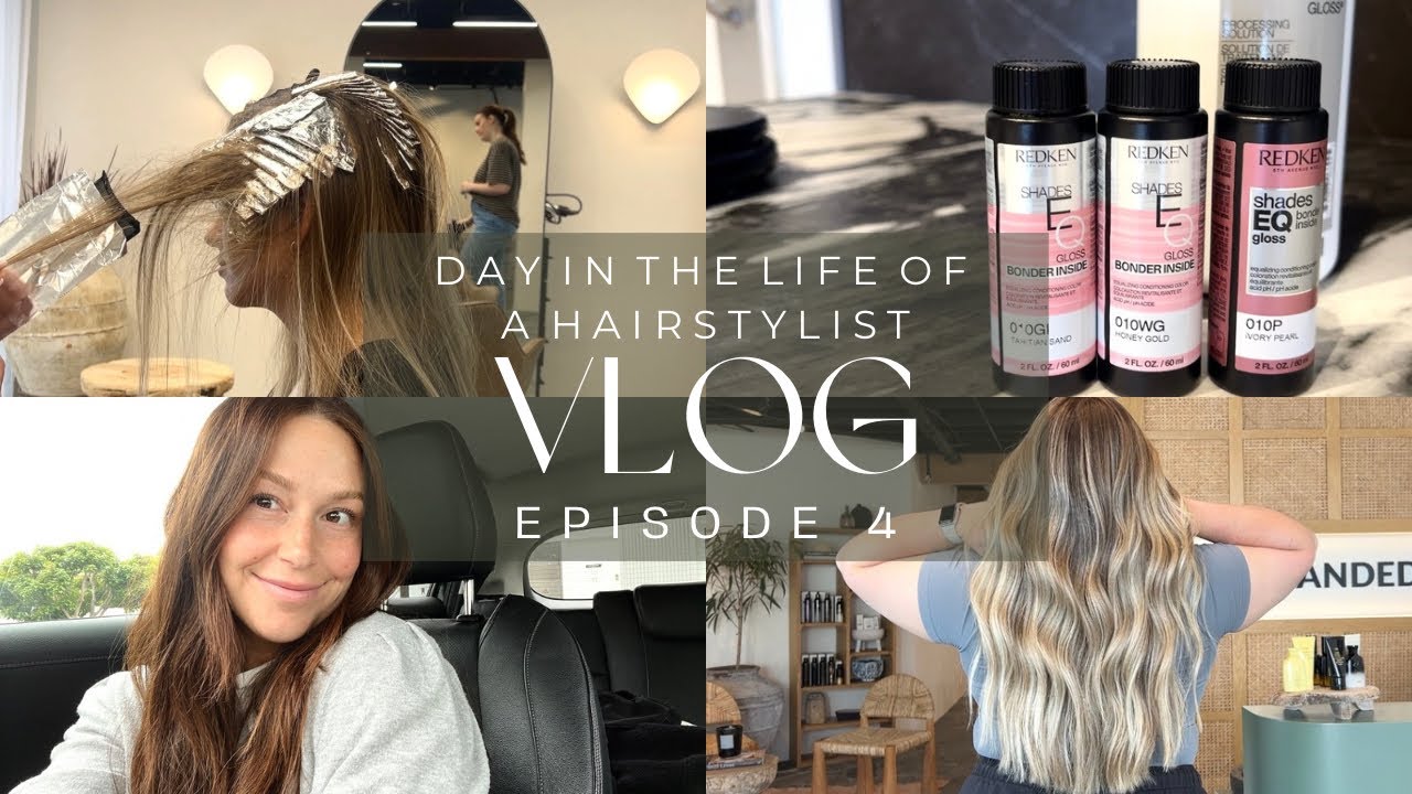 Day in the life of a Hairstylist VLOG : Episode 04
