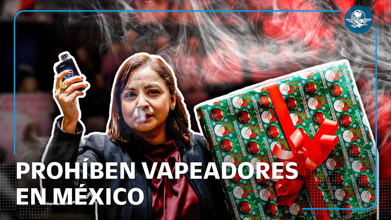 Hasta 8 a&ntilde;os de c&aacute;rcel para vendedores de vapeadores en M&eacute;xico