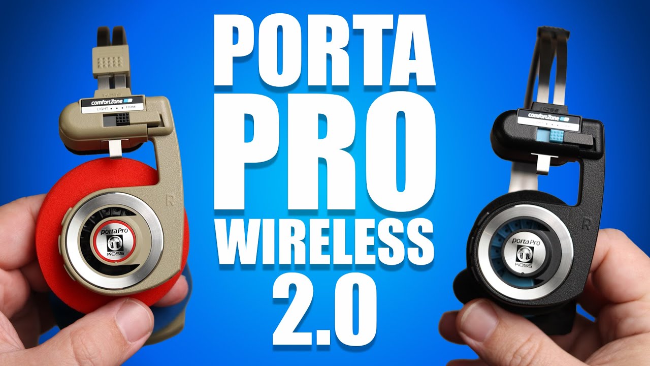 A Revamp Of A Classic! : Koss Porta Pro Wireless 2.0