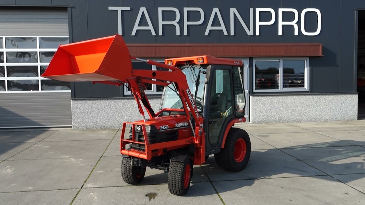 Kubota B2110 4wd HST / 4416 Draaiuren / Voorlader / Cabine