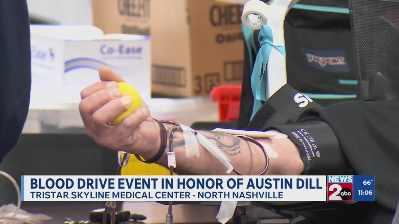 Family hosts blood drive in son's memory