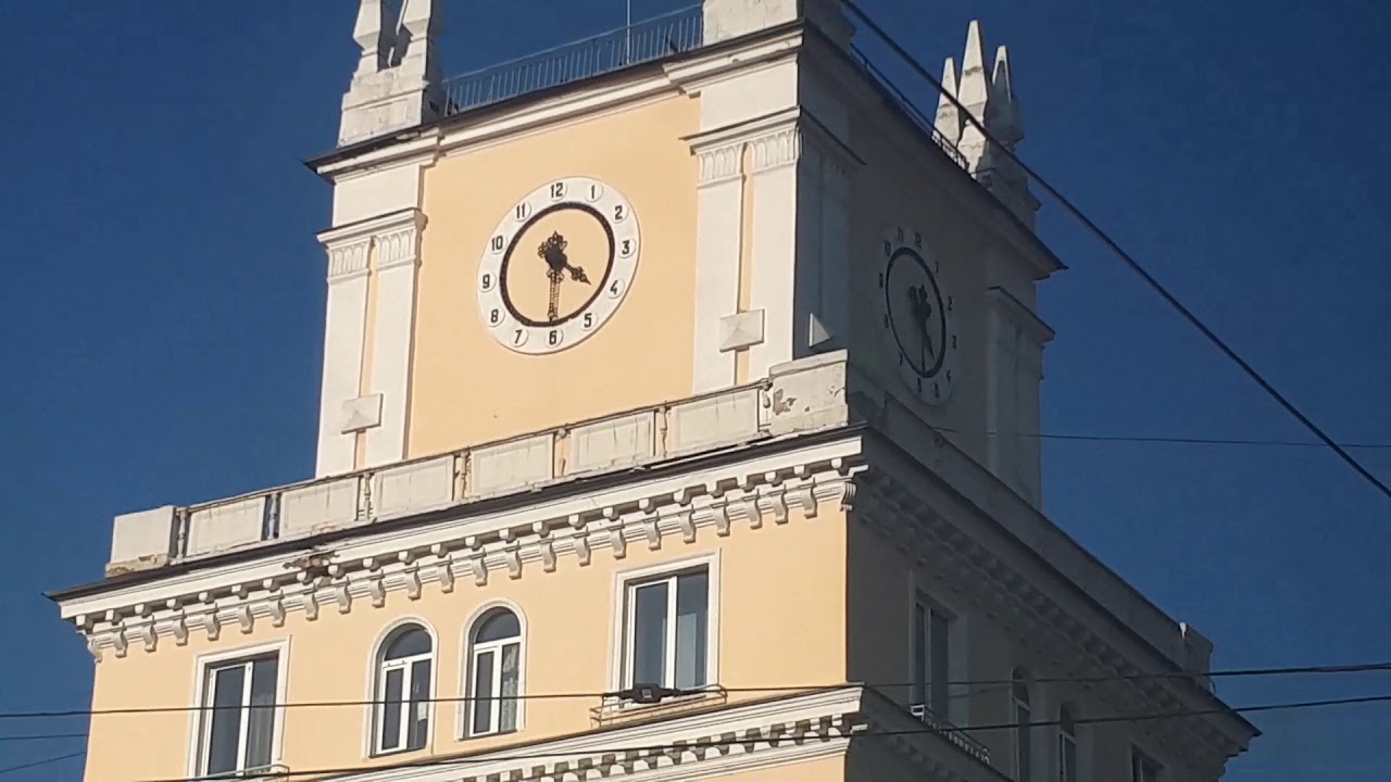 На трамвае по Новокузнецку 