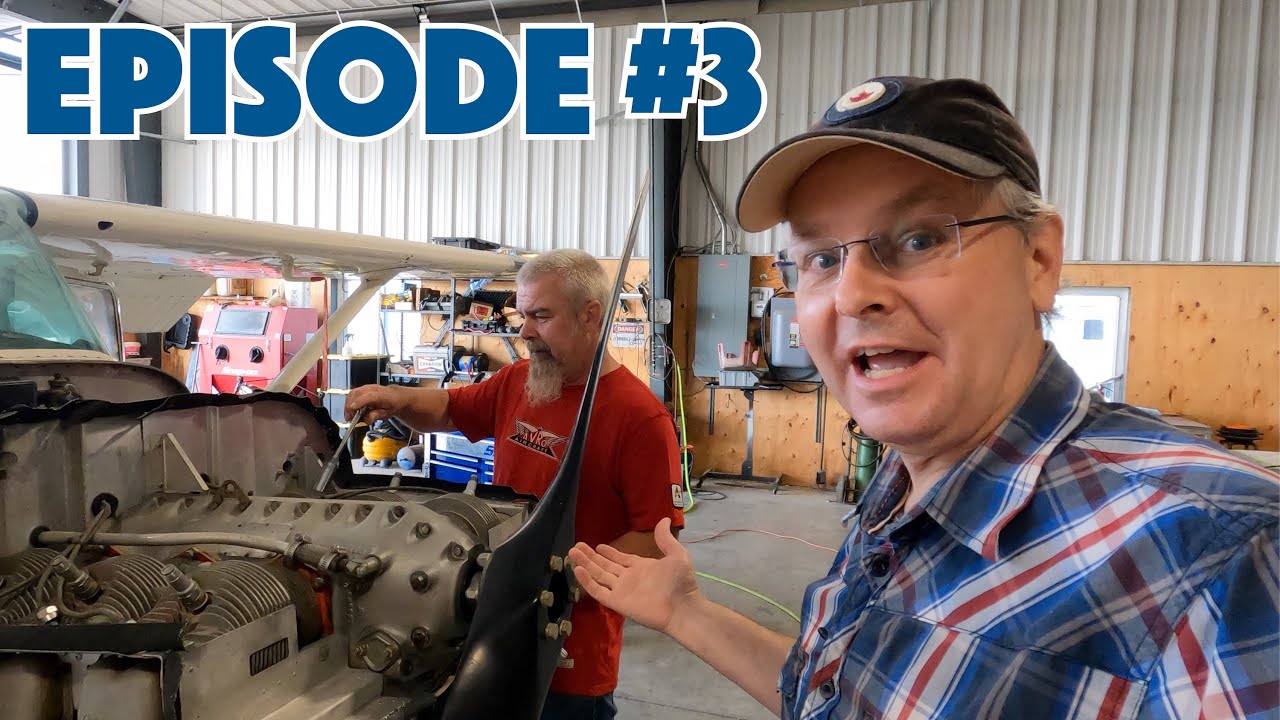 Cessna 172B We Finish The Annual - Glens Hangar Episode 3