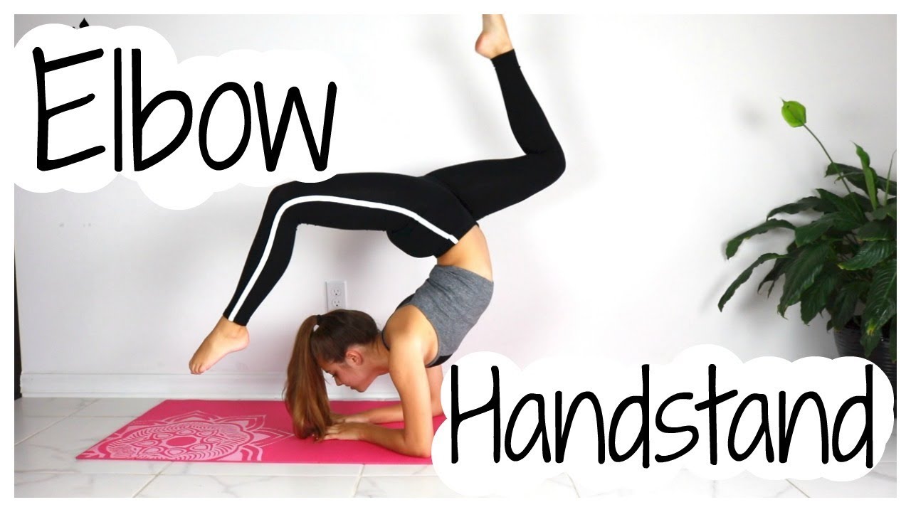 How to do an elbow stand