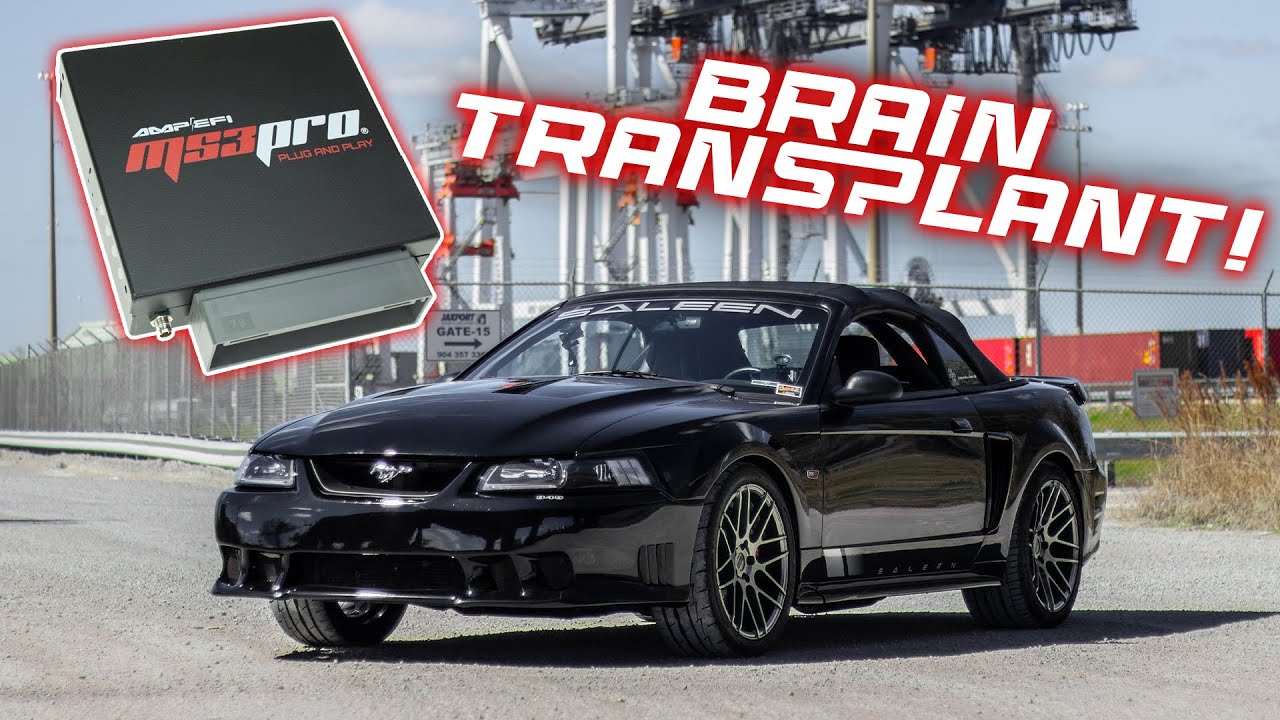 I bought the BEST Computer for New Edge Mustangs! (Installing the MegaSquirtMS3Pro on the Saleen)