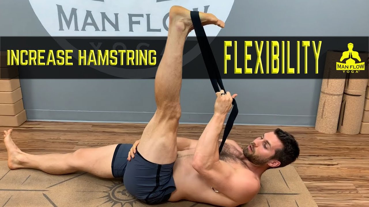 How to Increase Hamstring Flexibility (Do This EVERY Night!) #yogaformen