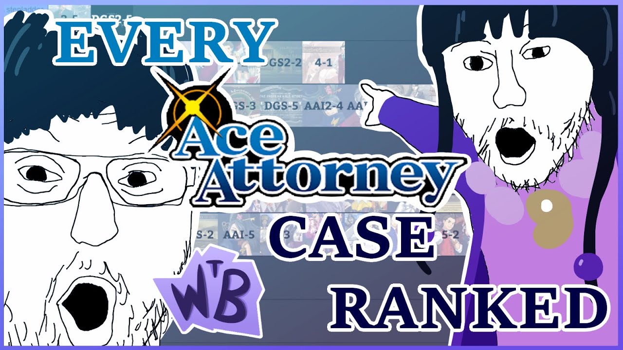Ranking EVERY Ace Attorney Case