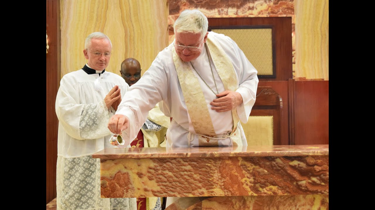 Rite of Dedication and the Anointing of the Altar of SBS Chapel
