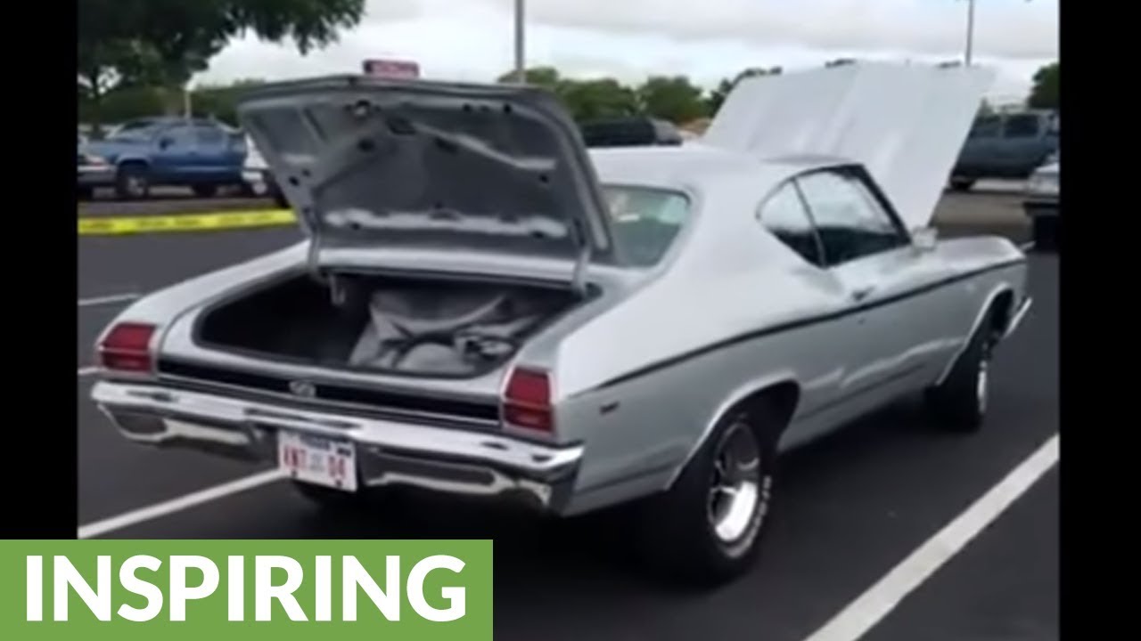 Son surprises dad with car of his dreams