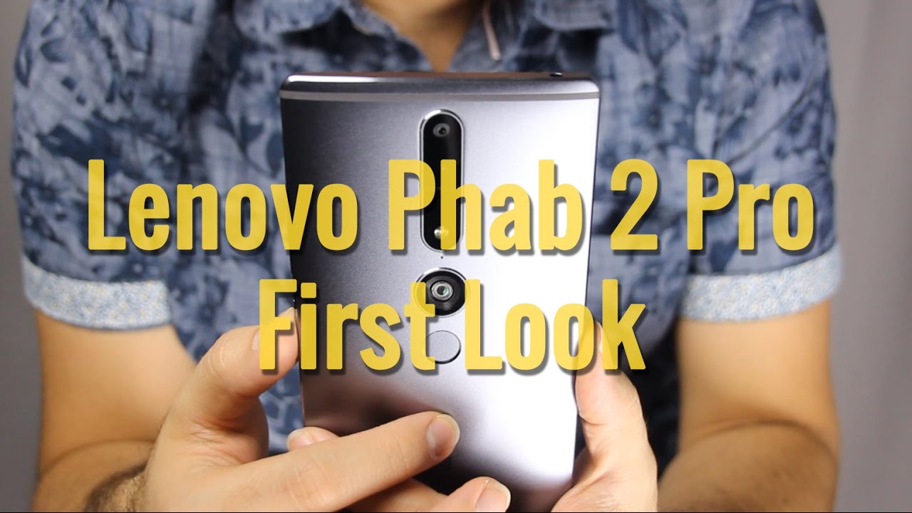 Lenovo Phab 2 Pro - A first look at Tango