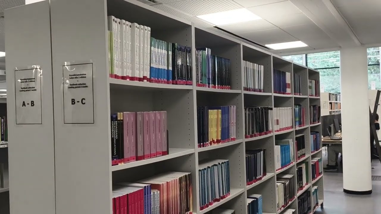 Finnish Bus System | Silent Pod in LUT library, Finland |  Going to Uni