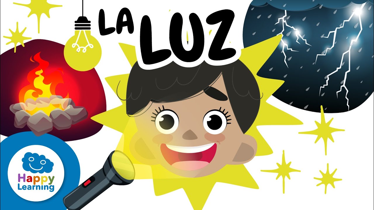 💡 LA LUZ. ¿Qué es y cómo viaja? | Vídeos Educativos para Niños de PRIMARIA | @Happy Learning Español