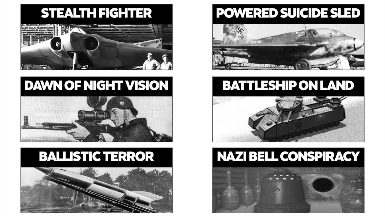 Every Secret Nazi Weapons That Could Have Won The War