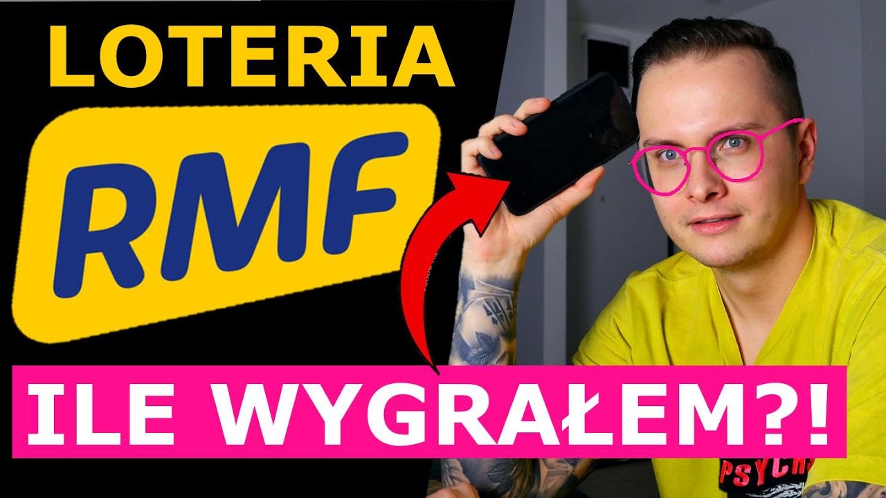 LOTERIA RMF FM O P&Oacute;Ł MILIONA ZŁOTYCH - ILE WYGRAŁEM?!