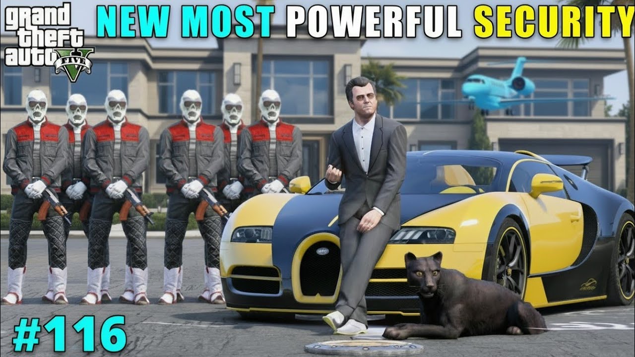 MOST POWERFUL SECURITY FOR MICHAEL| GTA 5 GAMEPLAY