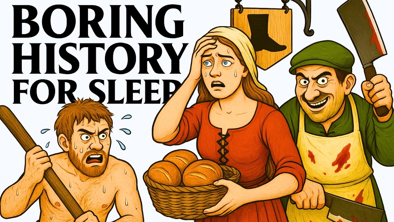 How Hard Was It to Make a Living in Medieval London? .. | Boring History For Sleep