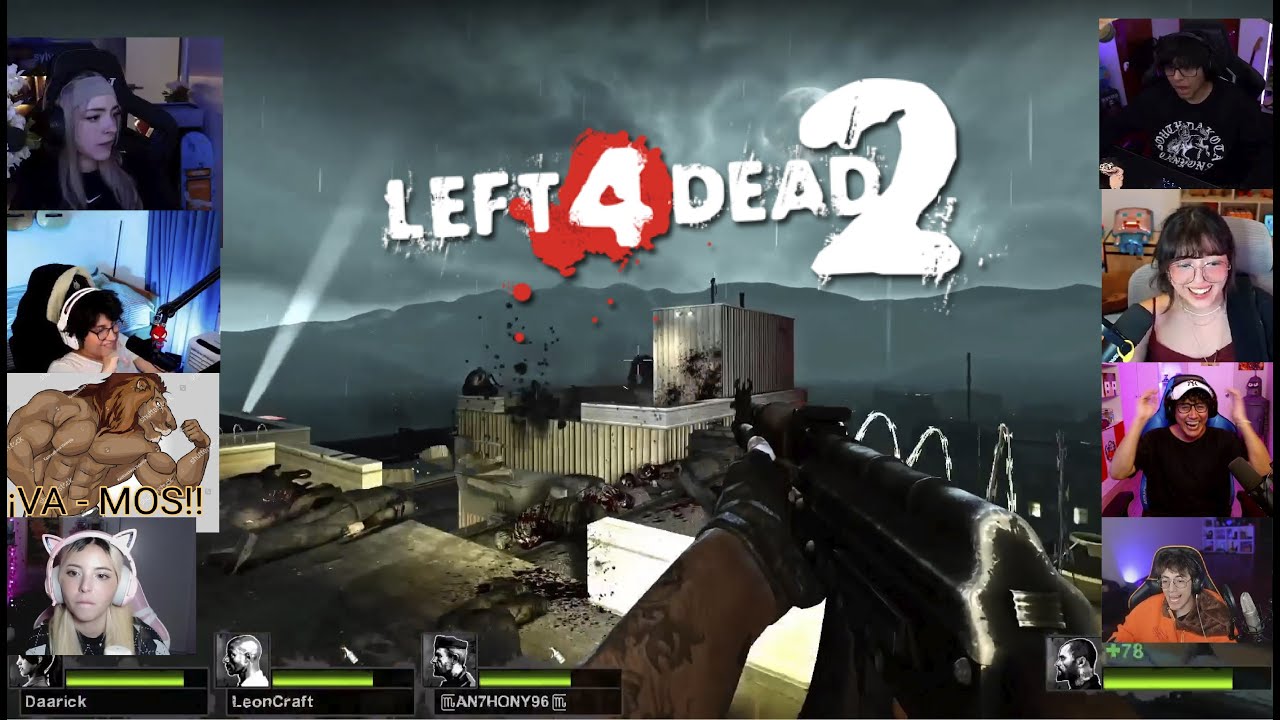 TEAM COJUDOS jugando LEFT 4 DEAD 2