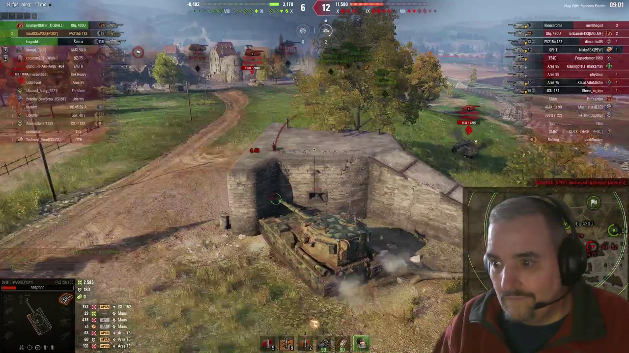 VERY COLD HERE IN NJ, USA But lets see how WORLD OF TANKS is GOING THIS AFTERNOON!