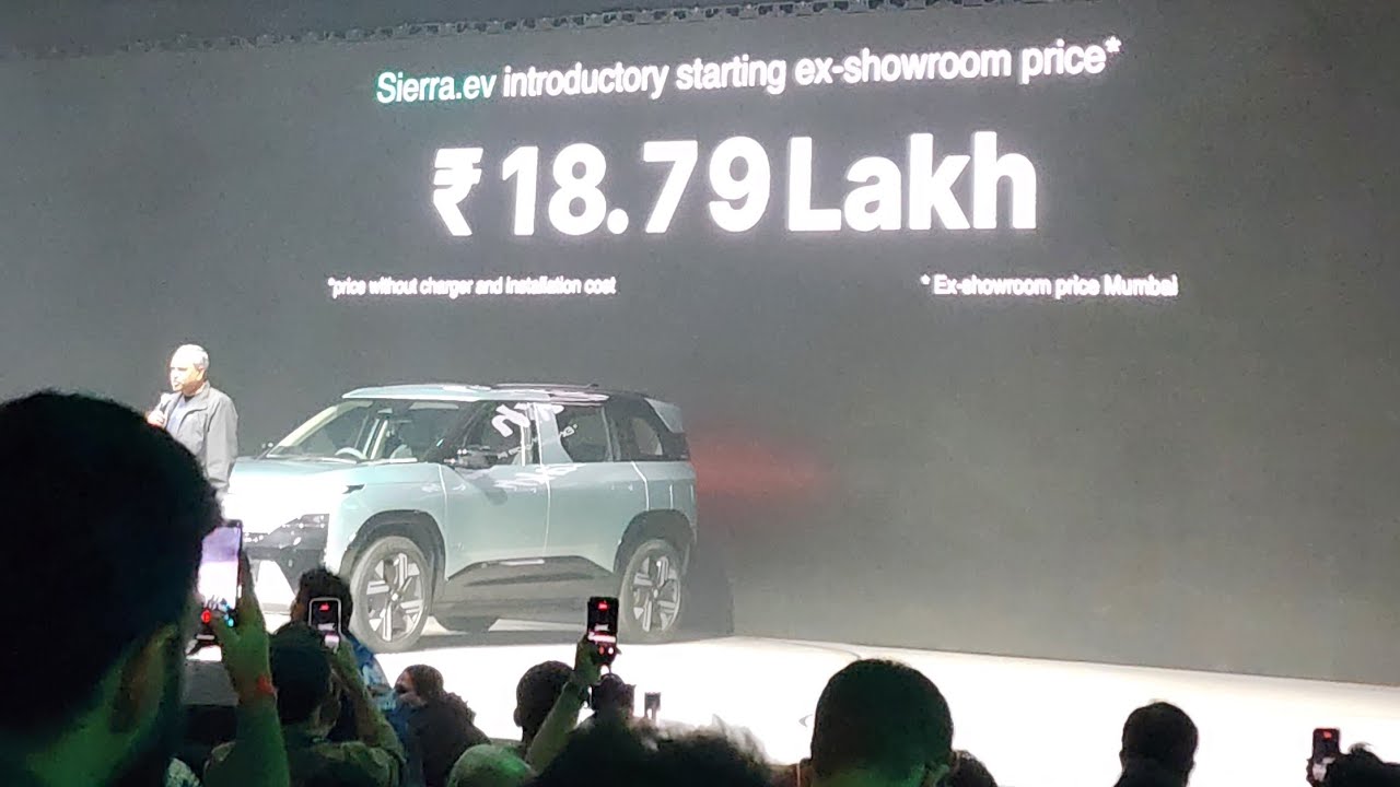 Tata Sierra EV Launched - Tonnes Of basic features! 