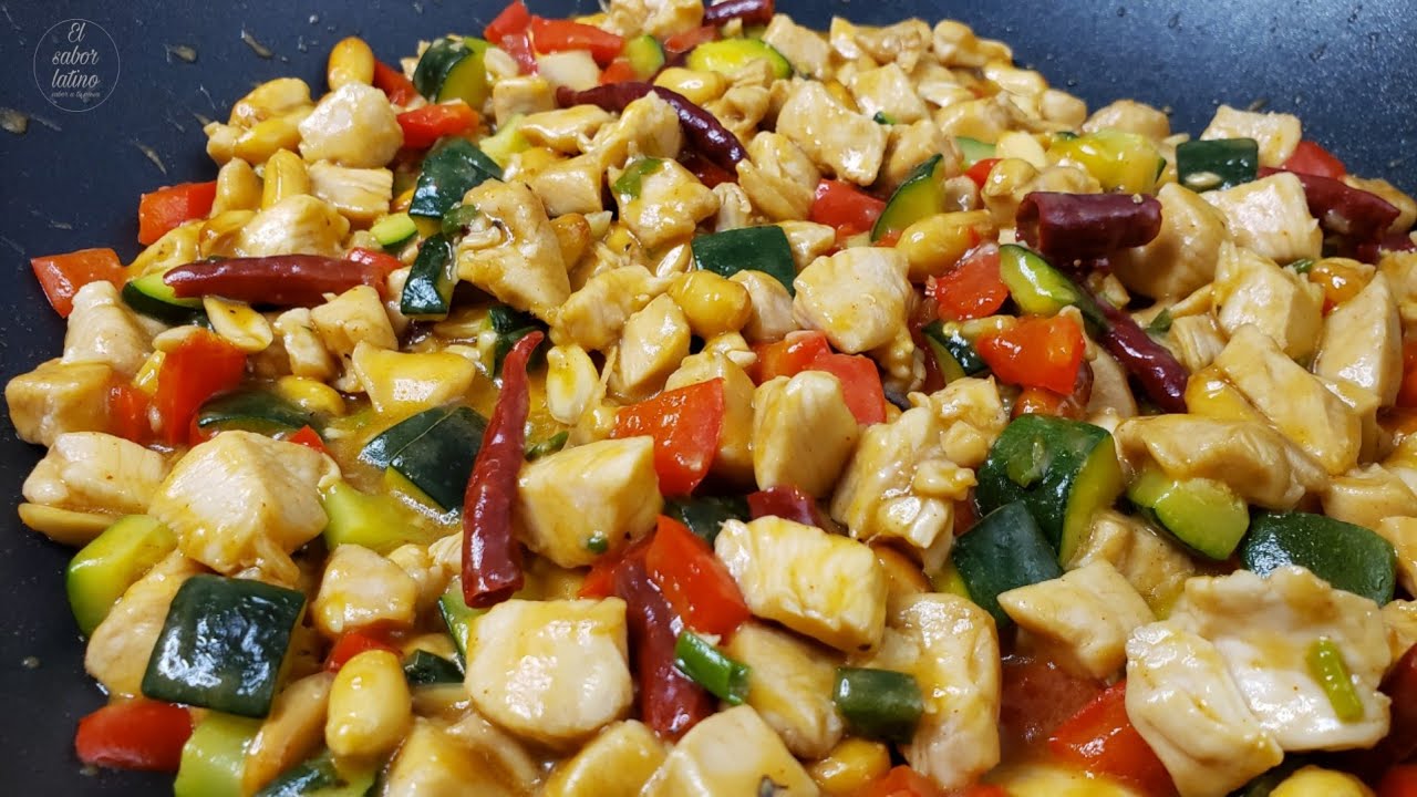 🔴 Kung Pao Chicken | 💥Riquisimo  Comida China
