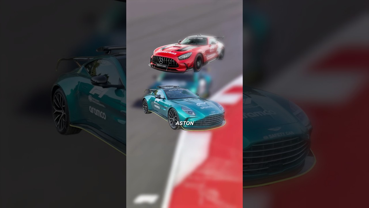 Why F1 Safety Cars Are ONLY Mercedes & Aston Martin! #formula1 #f1 #racing