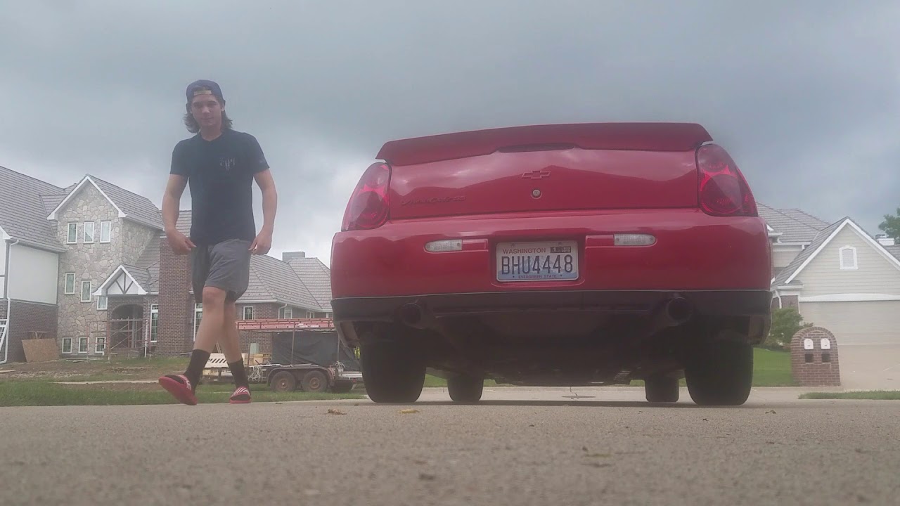 3800 Series II Straight Piped Exhaust 2004 Monte Carlo SS Supercharged Dale JR Edt ZZP Downpipe