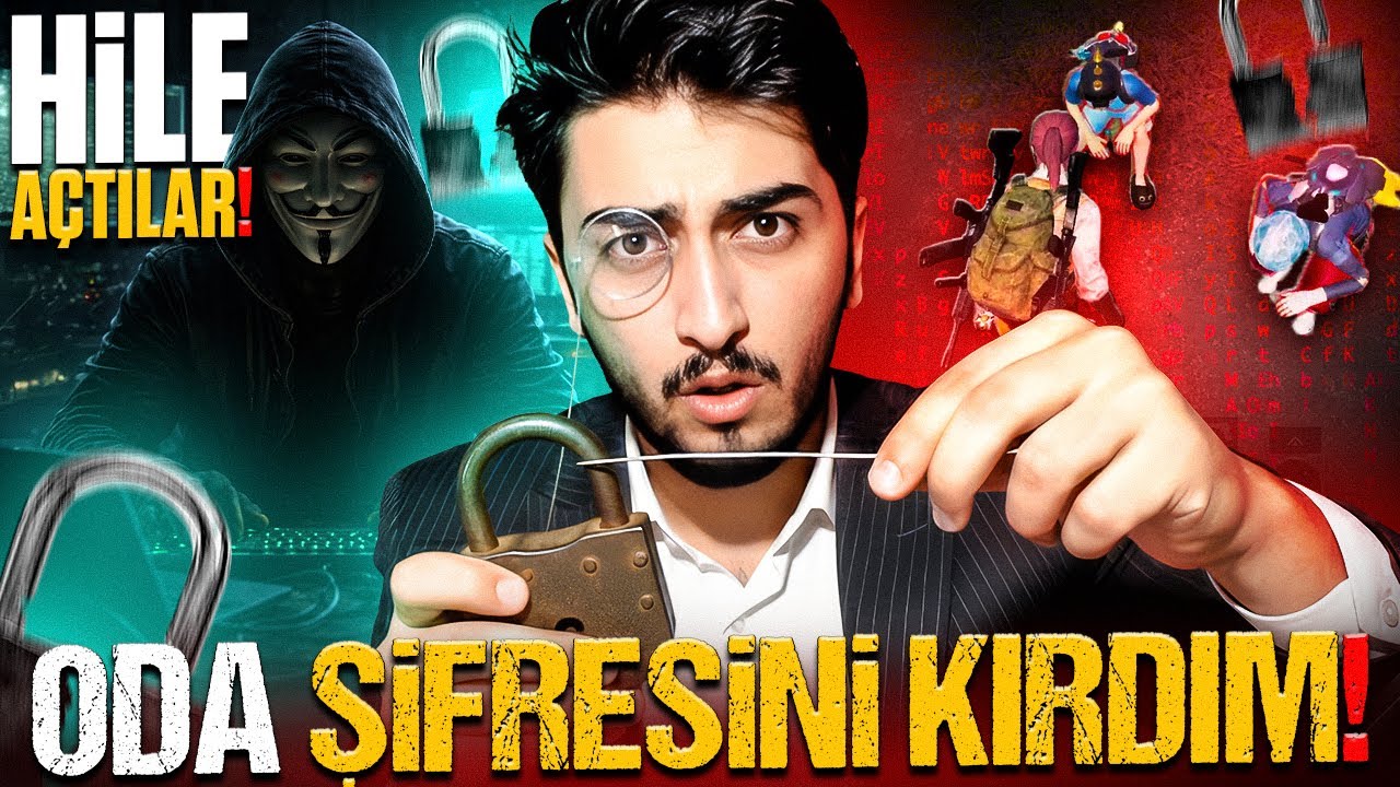 HİLE KULLANAN ÇOCUKLARIN ODA ŞİFRESİNİ KIRARAK TROLLEDİM! (ban yedi) | PUBG Mobile