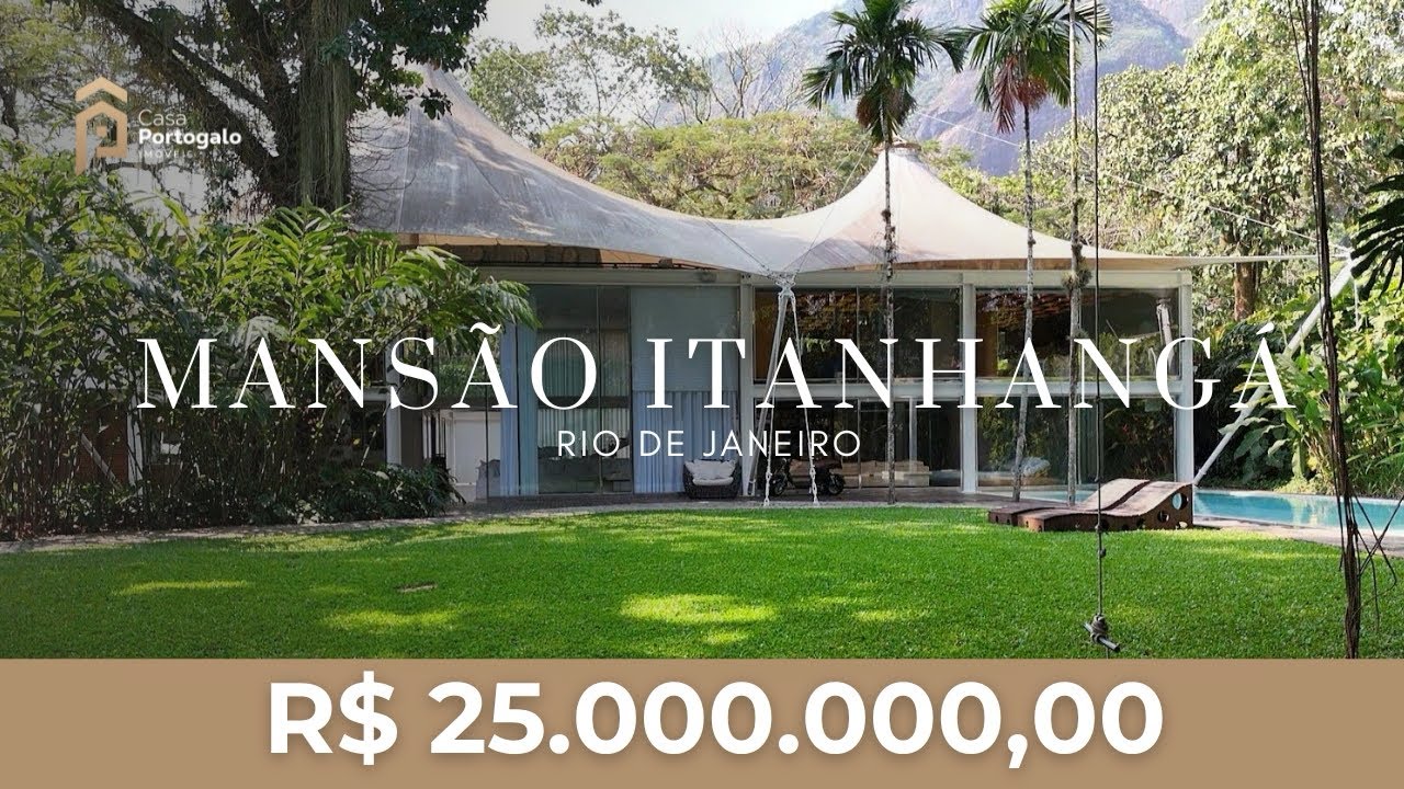 BELÍSSIMA MANSÃO NO ITANHANGÁ