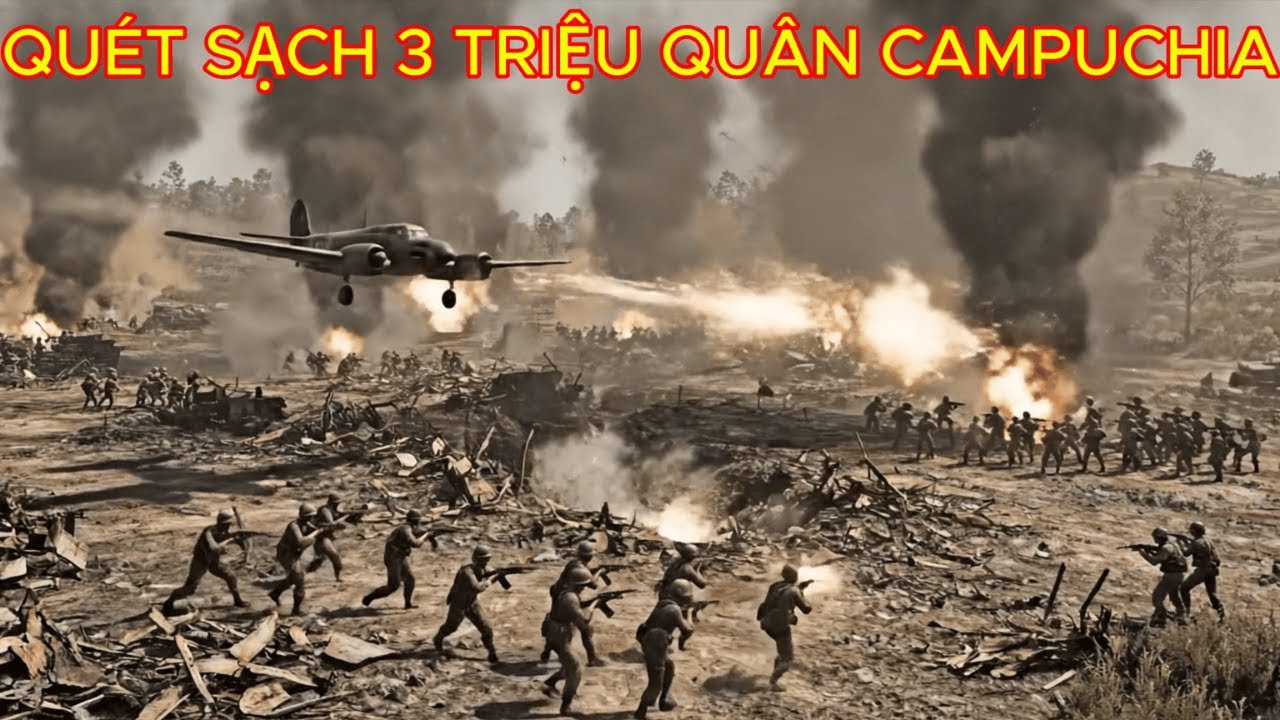 TRUNG QUỐC Hỗ Trợ 3 Triệu Quân Campuchia Tấn Công HÀ TIÊN - Sư Đoàn 309 Quét Sạch Biên Giới