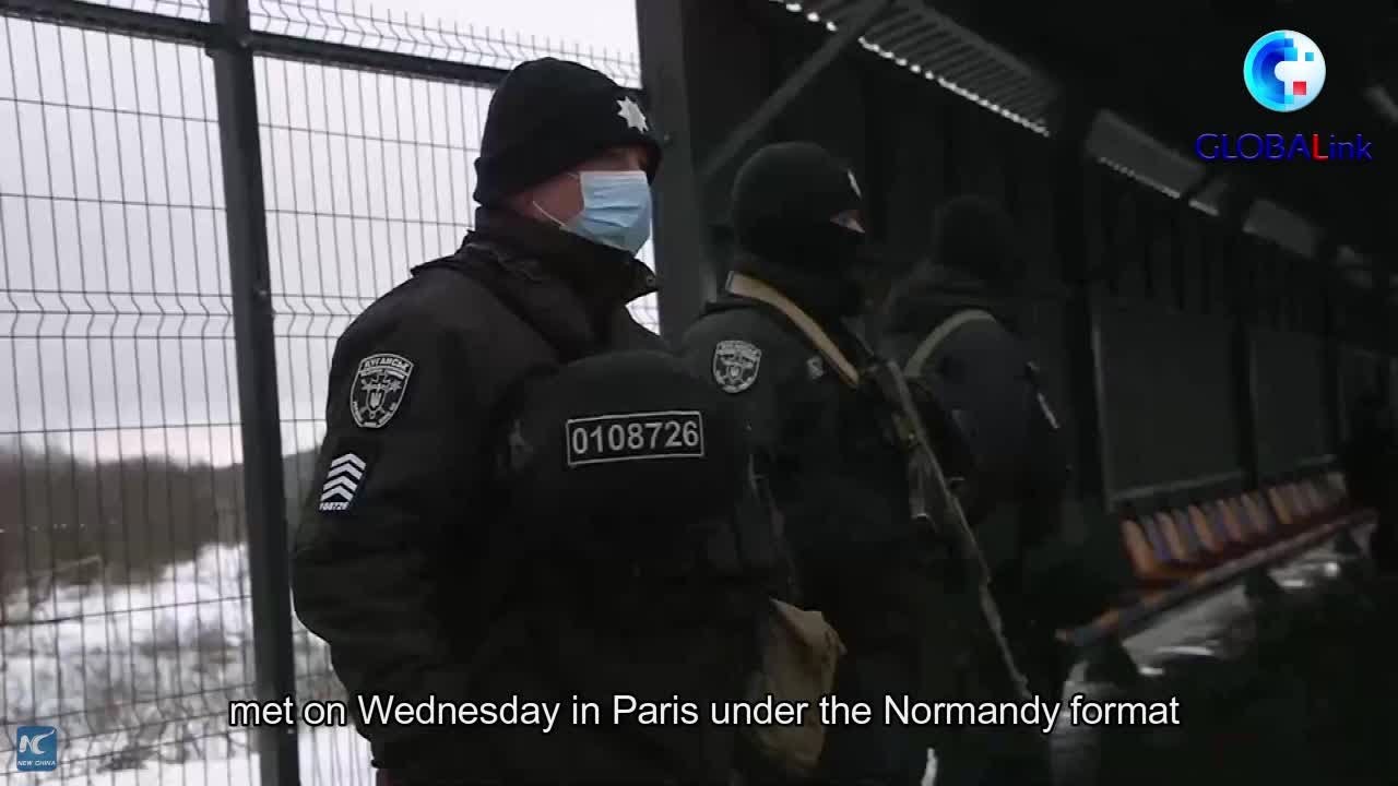 GLOBALink | Normandy format advisors call for unconditional ceasefire in Donbas, Ukraine