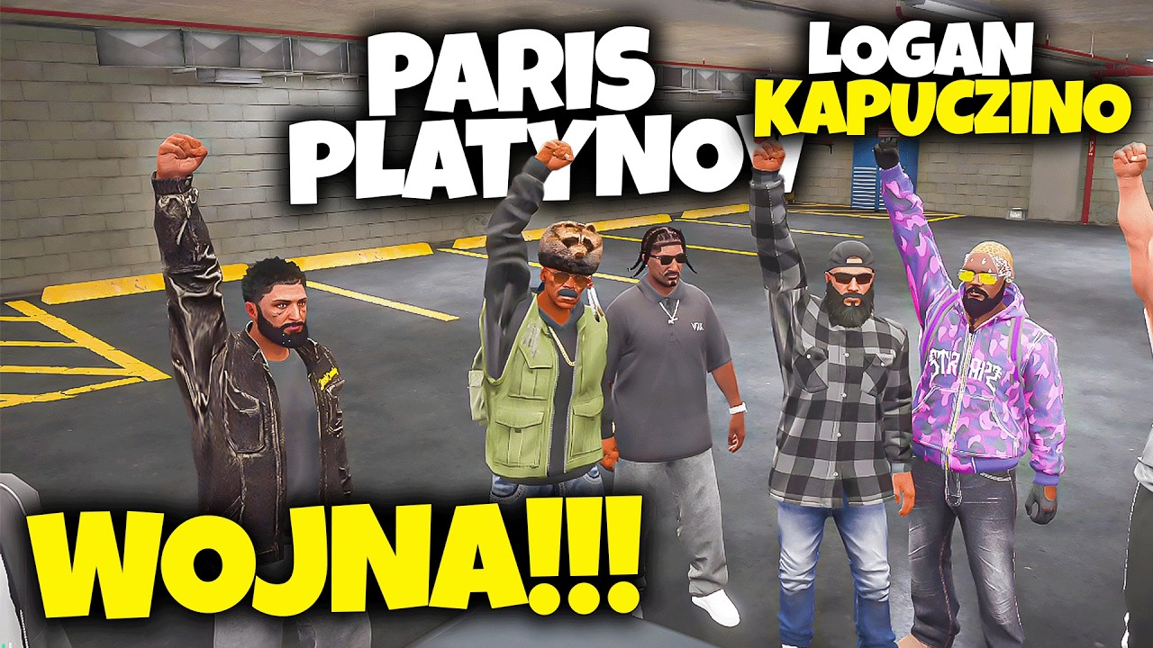 L.O.G - WOJNA!!! | LOGAN KAPUCZINO | PARIS PLATYNOV